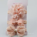 Guangzhou fashion flower bowknot hair accessories for girls wholesale